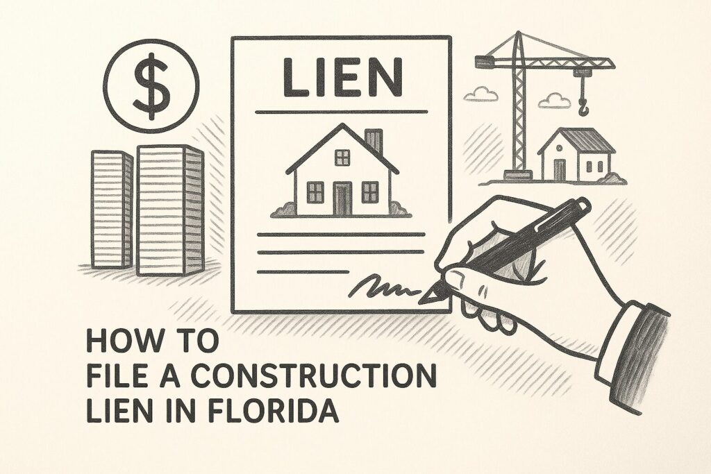 How to File a Construction Lien in Florida How to File a Construction Lien in Florida