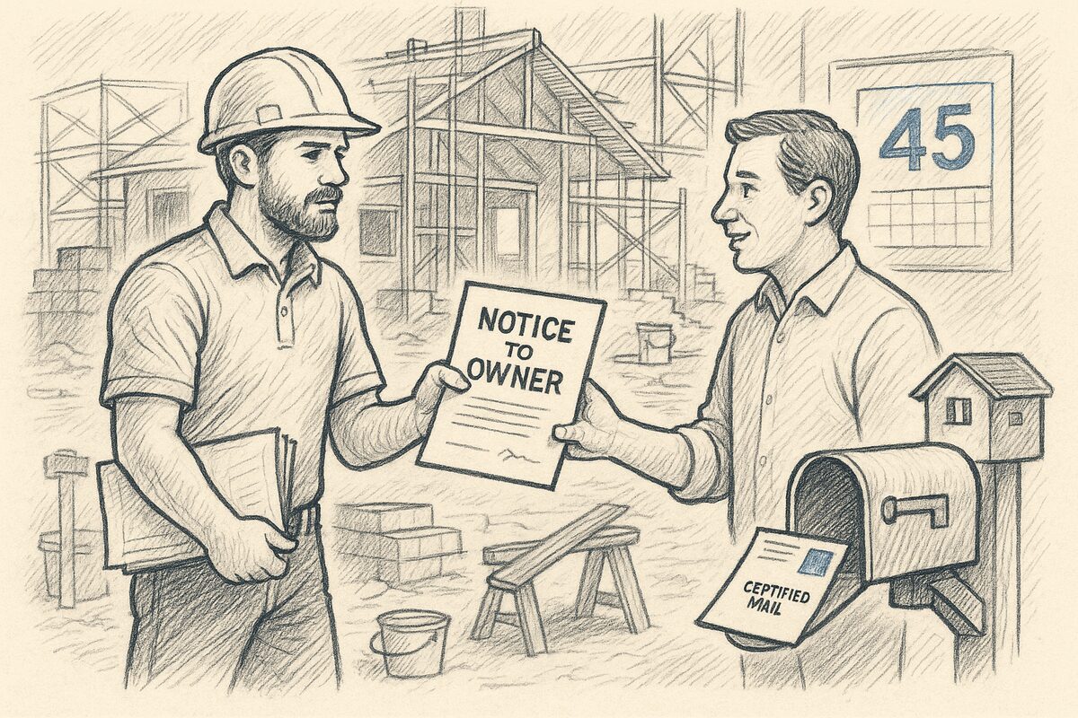 Notice to Owner in Florida: When and How to Serve It