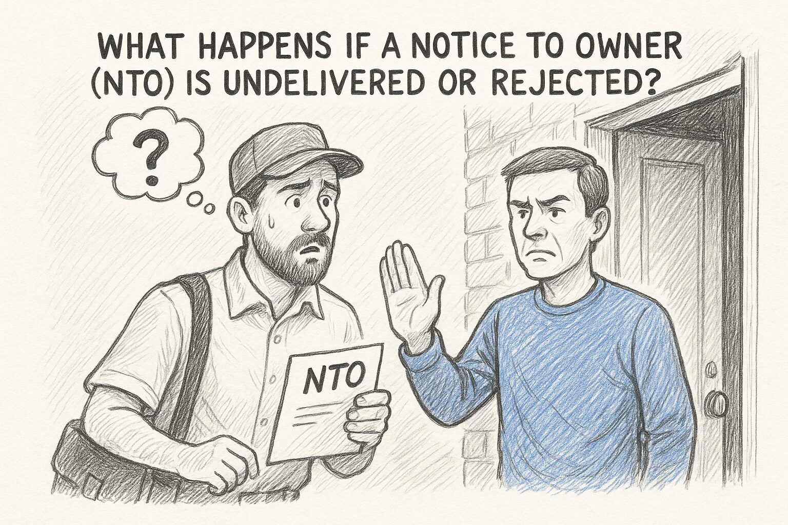 What Happens If a Notice to Owner (NTO) Is Undelivered or Rejected?